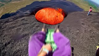 volcano sliding went horribly WRONG [upl. by Colvin209]