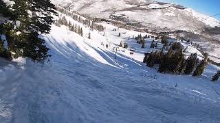 Skiing Solitude Powderhorn Summit Glades [upl. by Ecniv912]