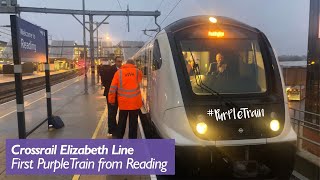 The First PurpleTrain From Reading [upl. by Niehaus]