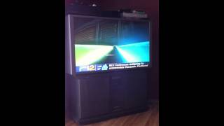 53 inch Hitachi Big Screen Projection TV year 2001 [upl. by Alexander]