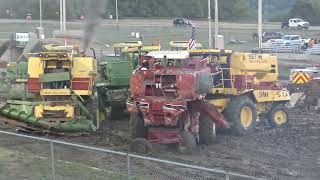 COMBINE DEMO DERBY Scott County Fair [upl. by Corie]