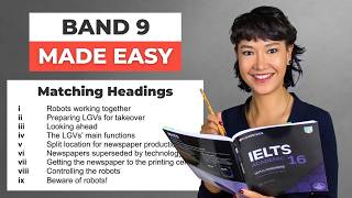 IELTS Reading Matching Headings  Best Tips  Practice Tasks [upl. by Ahsemac]