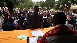 Région  Proclamation des résultats du baccalaureat session 2023 à Bouaké [upl. by Aiekahs]