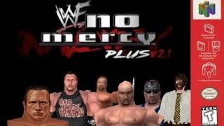 WWF No Mercy Plus V21 Mod Xbox Series X Gameplay  N64 [upl. by Shela335]