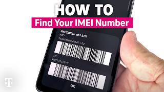 How To Find Your IMEI Number  TMobile [upl. by Fran]