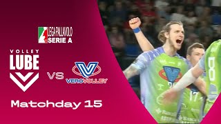 Lube vs Monza  Highlights  SuperLega  Matchday 15 [upl. by Lemhar362]