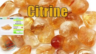 Citrine Crystal Healing Meditation Heal Solar Plexus Chakra [upl. by Jobyna]