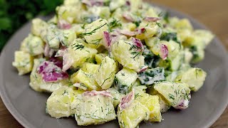 Einfaches KartoffelsalatRezept Nährend und lecker [upl. by Ettenoj]