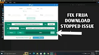 HOW TO FIX FRIJA DOWNLOAD STOPPED DUE TO SERVER OVERLOAD [upl. by Elisabeth]