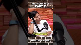 Deddy corbuzier the solomon rings PART 2 podcast shortvideo deddycorbuzier fyp [upl. by Nnaharas889]