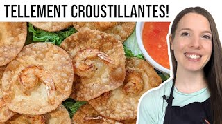 Recette facile GALETTES de CREVETTES CROUSTILLANTES  HOP DANS LE WOK [upl. by Card971]