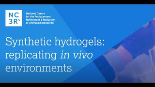 Synthetic hydrogels replicating in vivo envrionments [upl. by Blackburn]