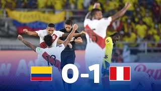 Eliminatorias  Colombia 01 Perú  Fecha 15 [upl. by Gun]