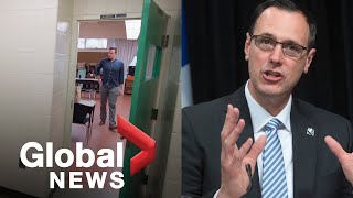 Coronavirus Quebec minister calls failure to reopen schools a “higher risk” than COVID19  FULL [upl. by Semreh306]