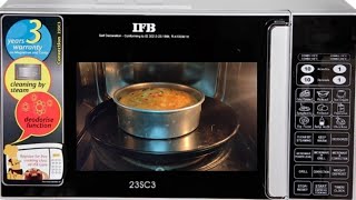 Eggless vanilla cake in ifb oven  How to make eggless cake in microwave convection oven [upl. by Egdamlat]