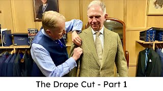 The Savile Row Drape Cut  Part 1 [upl. by Yolanda]