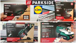 LIDL BRICOLAGE PARKSIDE  LIDL ARRIVAGE DE LA SEMAINE LOISIRS CRÉATIFS  17 JANVIER 2022 DIY [upl. by Hallagan]