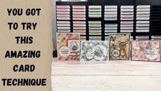 EASY Quilted Card Technique  Card Tips and Tricks  DIY Card Ideas [upl. by Bacchus267]