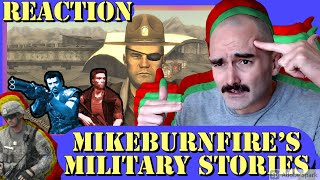 Army Combat Vet Reacts to Mikeburnfires Military Stories [upl. by Arev416]