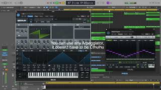 Just let the Arpeggiator write the melody for you Cthulhu [upl. by Karon]