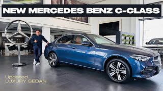 New Mercedes Benz C Class Walkaround  In English  C200 Interior  Auto Quest [upl. by Coffee]