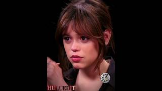 Jenna Ortega vs Milly Bobby Brown in eating hot wings [upl. by Dilahk]