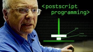 Programming in PostScript  Computerphile [upl. by Furnary459]