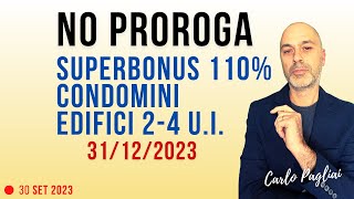 Superbonus 110 entro 3112 esclusa Proroga e Pagamenti anticipati [upl. by Aitram]