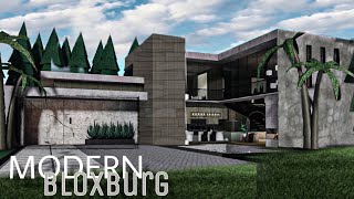 BLOXBURG Modern Luxury House  House Build  Roblox [upl. by Gilmour525]