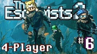 The Escapists 2 4Player  HMP Offshore 6  20000 Leagues Under Stumpy [upl. by Eibbed]