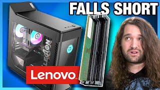 Wasted Potential Lenovo Legion 5i PreBuilt 1050 Gaming PC Review amp Benchmarks [upl. by Nay575]