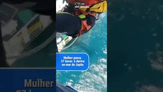 Mulher é resgatada no Japão após 37 horas à deriva no mar  SBT Brasil 110724 [upl. by Roath]