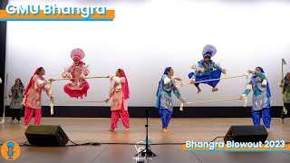 Front Row  CMU Bhangra at Bhangra Blowout 2023 [upl. by Erdman]