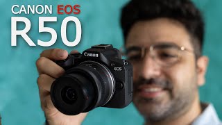 Canon EOS R50 Unboxing and Overview 4K Video Eye AF Hindi [upl. by Maclean296]