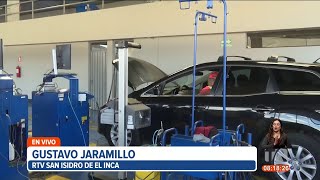 AMT informa que el proceso de revisión técnica vehicular se realiza con normalidad [upl. by Erbas]