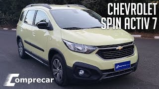 Avaliação Chevrolet Spin Activ 7 [upl. by Einnej586]