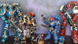 Warhammer 40k figures Mcfarlane vs Joytoy [upl. by Helman]