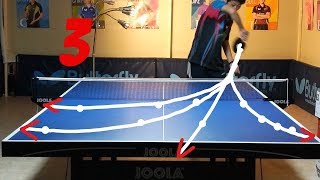 Best Table Tennis Serves Tutorial Pt 3 fastest backhand pendulum  TOMORROW TABLE TENNIS [upl. by Thia]