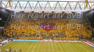 BVB Dortmund Fangesänge MIT TEXT [upl. by Laehcim]