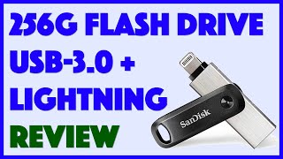 SanDisk iXpand Flash Drive Go for iPhone and iPad  DEMO amp REVIEW [upl. by Saalocin]