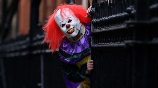 Top 10 Scariest Clown Sightings [upl. by Oralee]