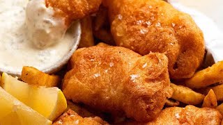 Homemade Fish and Chips Recipe  SAM THE COOKING GUY 4K [upl. by Cochrane]