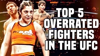 Top 5 Overrated Fighters In The UFC 2016 [upl. by Hna502]