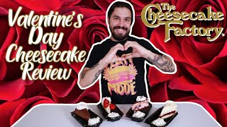 The Cheesecake Factory Valentines Day Inspired Cheesecake Review [upl. by Hareemas610]