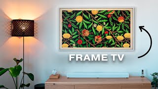 Samsung Frame TV 2024 – Still Worth Buying Review amp Tour [upl. by Rennane]