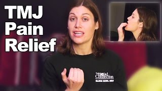 TMJ Exercises amp Stretches to Relieve Jaw Pain  Ask Doctor Jo [upl. by Kornher]