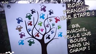 VLOG  Romy franchit une étape  BB avachie telle une bouse dans un champ 💗 [upl. by Atinit581]