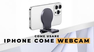 Come Usare iPhone come Webcam [upl. by Adnylam]