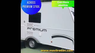 caravana Across Premium 370 DL  5 plazas PMA 750 kgs [upl. by Nonaihr]