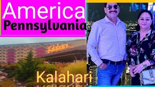 America Pennsylvania में 🌍 अफ्रीका की थीम पर कलाहरी रिजॉर्ट। इंडोरआउटडोरकोल्डhot water park [upl. by Goodden846]